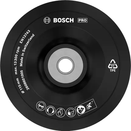 PRO Steunpad Zacht 115 mm M14