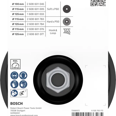 PRO Backing Pad 115 mm M14 Klittenband