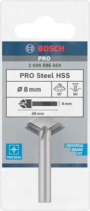 PRO Steel HSS Verzinkboor, 8 x 48 mm, M4
