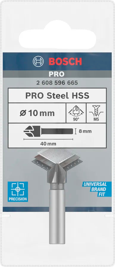 PRO Steel HSS Verzinkboor