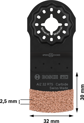 Bosch PRO AIZ 32 RT5 Multitool Zaagblad