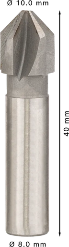 PRO Steel HSS Verzinkboor