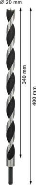 Houtboor 20 mm x 340 mm