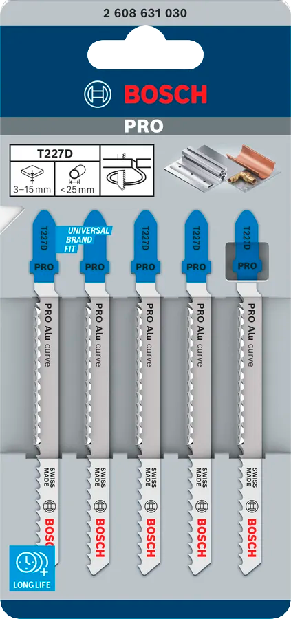 PRO Alu Curve T227D Decoupeerzaagblad