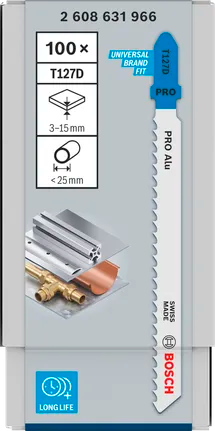 PRO Alu T127D Decoupeerzaagblad