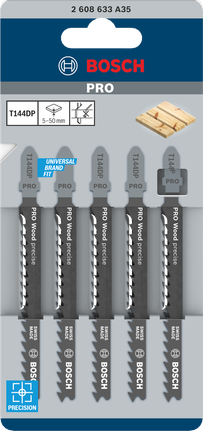PRO Wood Precise T144DP Decoupeerzaagblad