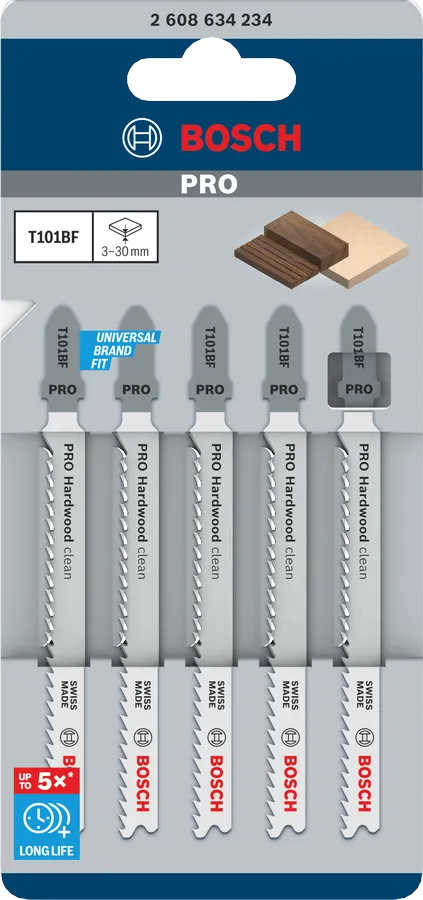 PRO Hardwood Clean T101BF Decoupeerzaagblad