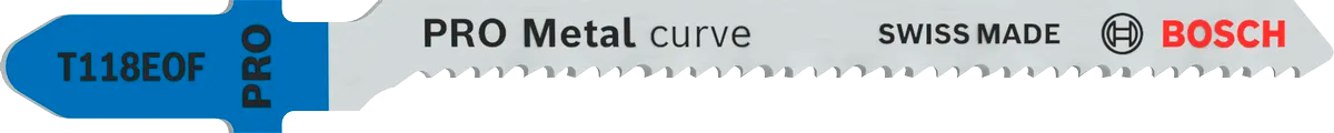 Bosch PRO Metal Curve T118EOF 5 Stuks
