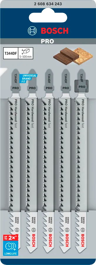 PRO Hardwood fast T344DF Decoupeerzaagblad