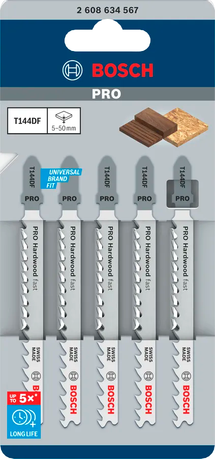 PRO Hardwood Fast T144DF Decoupeerzaagblad