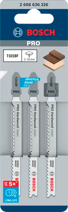 PRO Hardwood Clean T101BF Decoupeerzaagblad