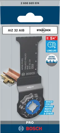 Bosch PRO AII 65 BSPIB invalzaagblad 65 x 40 mm