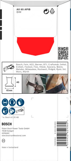 PRO AII 65 APIB Invalzaagblad, 65 x 40 mm, 5 stuks