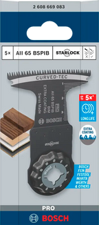 Bosch PRO AII 65 BSPIB Invalzaagblad 65 x 40 mm – 5 stuks