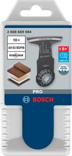 Bosch PRO AII 65 BSPIB Invalzaagblad 65 x 40 mm – 10 stuks