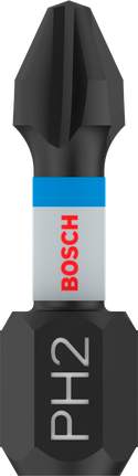 Bosch PRO Phillips Slagschroefbit PH2, 25 mm (2-delig)