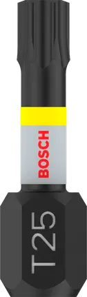 PRO Torx slagschroefbit, T25, 25 mm, 2-delig