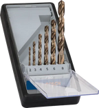 PRO Stainless Steel HSS Co Spiraalboorset 6 Delig