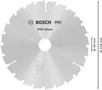 Bosch PRO Wood cirkelzaagblad 216 x 2 x 30 mm, T24