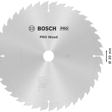 Zaagblad Hout - 305 mm x 30 mm x 40T