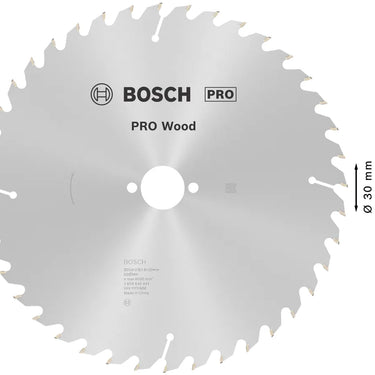 Zaagblad Hout - 254 mm x 30 mm x 60T
