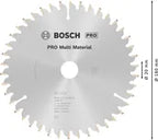Bosch PRO Multi Material cirkelzaagblad, 160 x 2,4 x 20 mm
