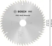Bosch PRO Multi Material cirkelzaagblad, 200 x 2,4 x 30 mm