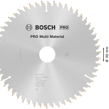 Zaagblad Multi Material - 200 mm x 30 mm x 54T