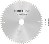 Bosch PRO Multi Material cirkelzaagblad, 235 x 2,4 x 30 mm