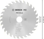 PRO Wood Cirkelzaagblad, 130 x 2,4 x 20 mm, T30