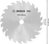 PRO Wood cirkelzaagblad, 190 x 2,6 x 20 mm, T24