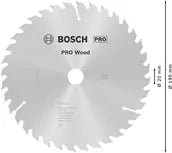 PRO Wood cirkelzaagblad, 190 x 2,6 x 20 mm, T36