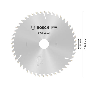 Zaagblad Wood - 200 mm x 30 mm x 48T