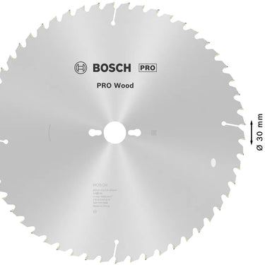 Zaagblad Hout - 350 mm x 30 mm x 54T
