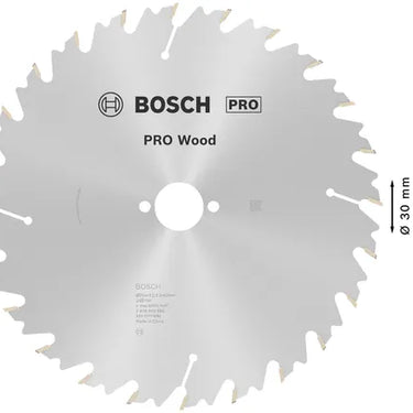 Bosch PRO Wood Cirkelzaagblad 250 x 3,2 x 30 mm, T24