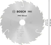 Bosch PRO Wood cirkelzaagblad, 150 x 2 x 20 mm