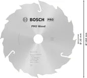 Bosch PRO Wood cirkelzaagblad, 160 x 2,2 x 20 mm, T12