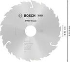 Bosch PRO Wood cirkelzaagblad, 165 x 2,2 x 30 mm, T18