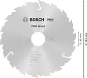 Bosch PRO Wood cirkelzaagblad, 165 x 2,2 x 30 mm, T18