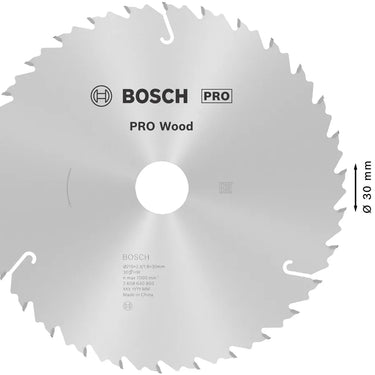 Zaagblad Wood - 210 mm x 30 mm x 30T