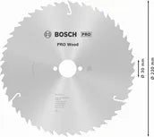 Bosch PRO Wood cirkelzaagblad, 230 x 2,4 x 30 mm, T30