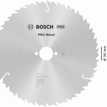 Zaagblad Wood - 230 mm x 30 mm x 30T