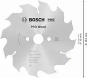 Bosch PRO Wood cirkelzaagblad, 150 x 2,4 x 20 mm