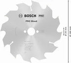 Bosch PRO Wood cirkelzaagblad, 160 x 1,8 x 20 mm