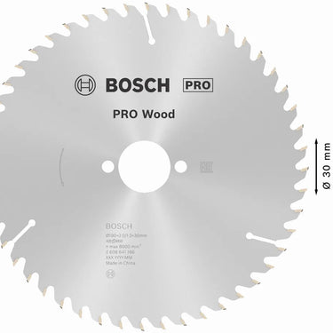 Zaagblad Wood - 190 mm x 30 mm x 48T