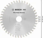 Bosch PRO Multi Material cirkelzaagblad, 130 x 2 x 20 mm