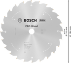 PRO Wood Cordless Cirkelzaagblad 184 x 1,6 x 16 mm T24