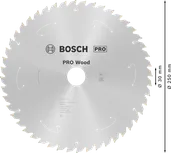 PRO Wood Cordless Cirkelzaagblad 250 x 2,2 x 30 mm T48