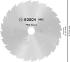 PRO Wood Cordless Cirkelzaagblad 254 x 2,2 x 30 mm T24