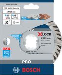 PRO Multi Material Diamantdoorslijpschijf 125 x 22,23 mm